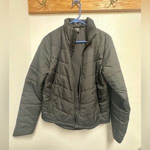 Black NorthFace Light Puffy Jacket-Size M